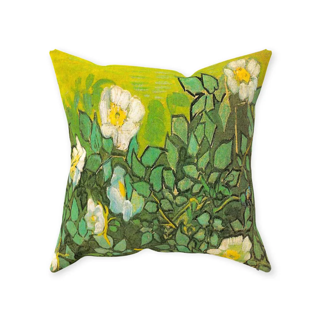 Vintage floral indoor throw pillows & pillow covers, Medium to large, Design 01