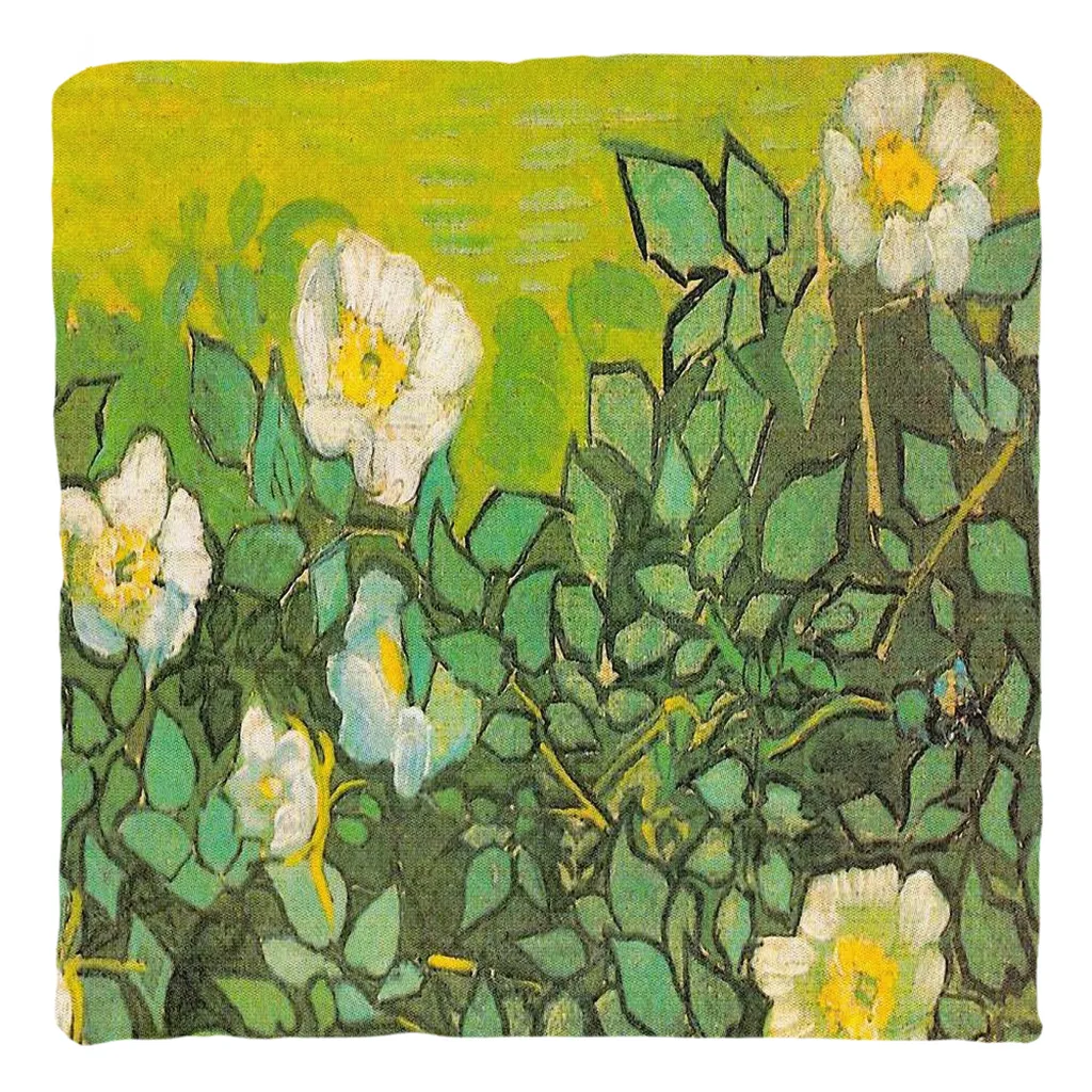 Vintage floral indoor throw pillows & pillow covers, Medium to large, Design 01