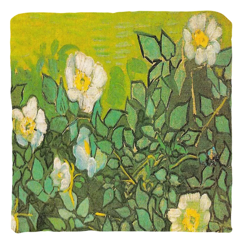Vintage floral indoor throw pillows & pillow covers, Medium to large, Design 01