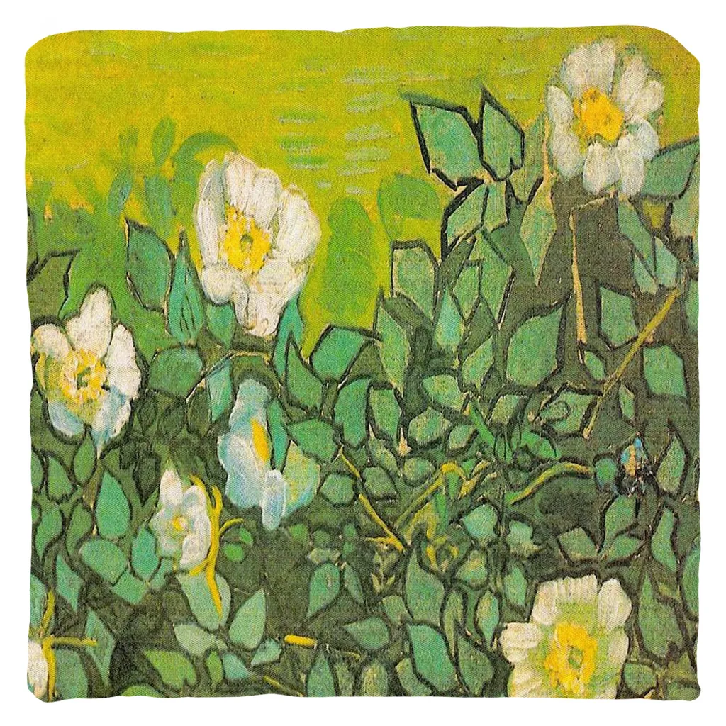Vintage floral indoor throw pillows & pillow covers, Medium to large, Design 01
