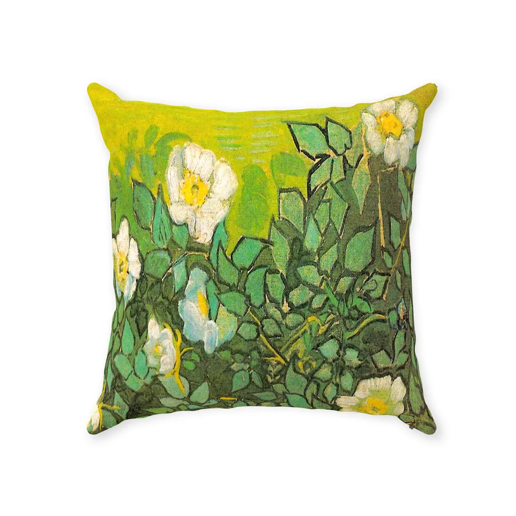 Vintage floral indoor throw pillows & pillow covers, Medium to large, Design 01