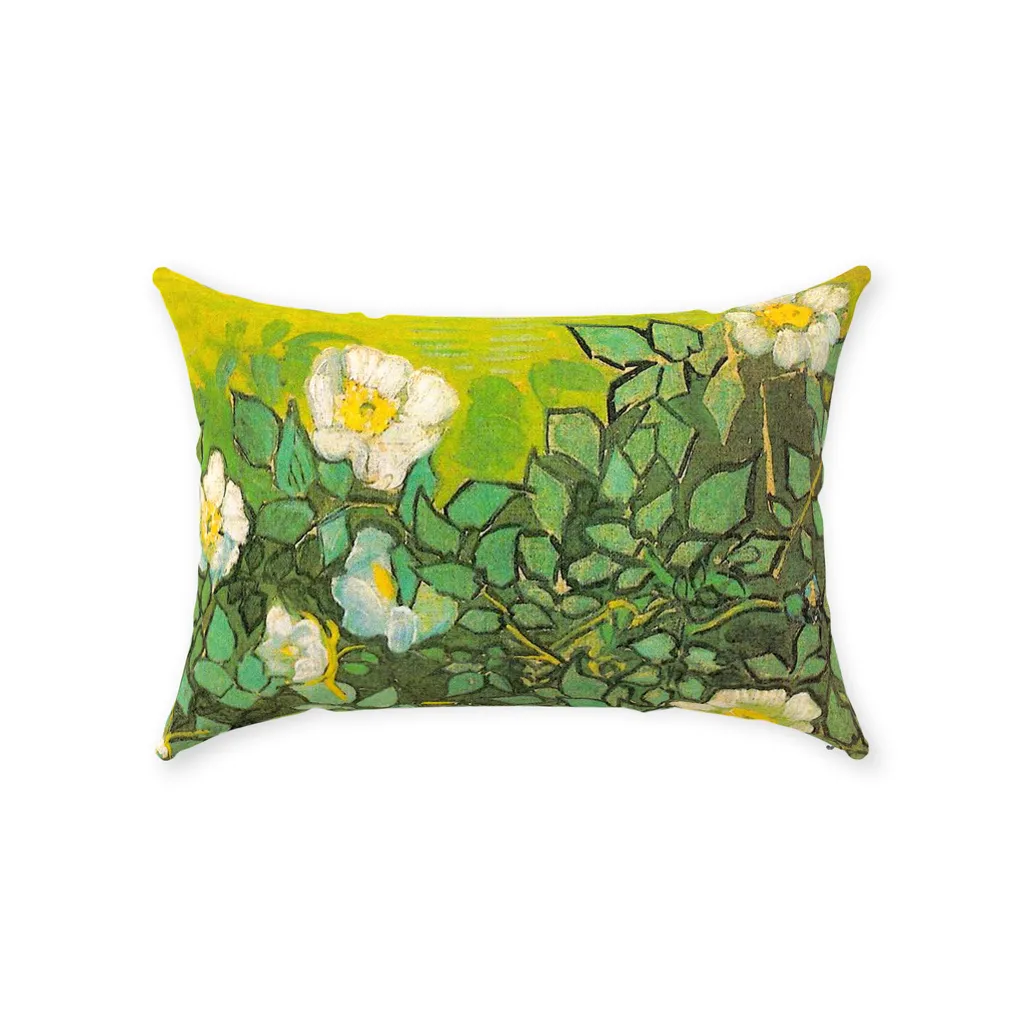 Vintage floral indoor throw pillows & pillow covers, Medium to large, Design 01