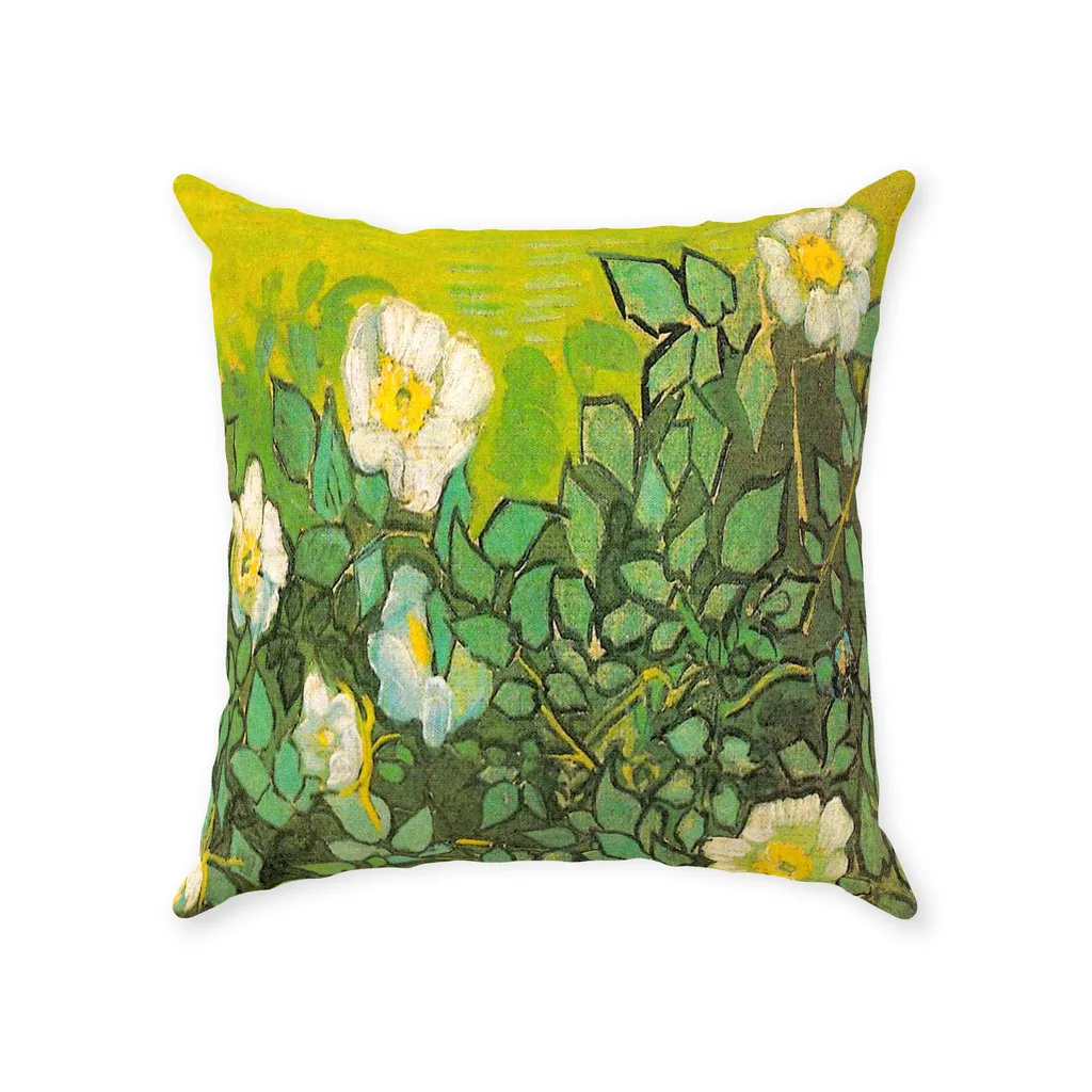 Vintage floral indoor throw pillows & pillow covers, Medium to large, Design 01