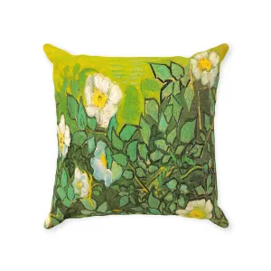 Vintage floral indoor throw pillows & pillow covers, Medium to large, Design 01