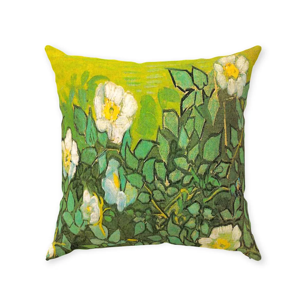 Vintage floral indoor throw pillows & pillow covers, Medium to large, Design 01