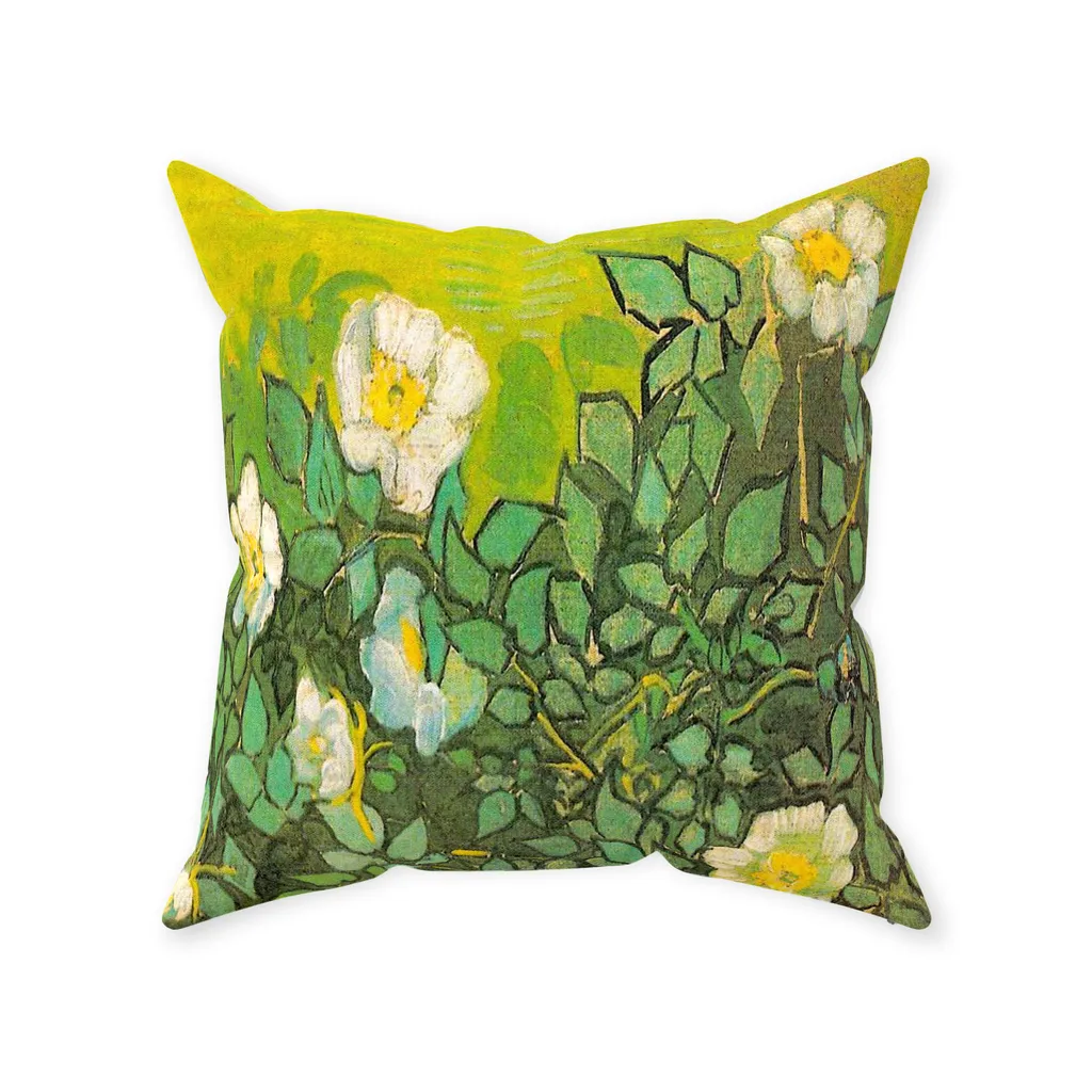 Vintage floral indoor throw pillows & pillow covers, Medium to large, Design 01