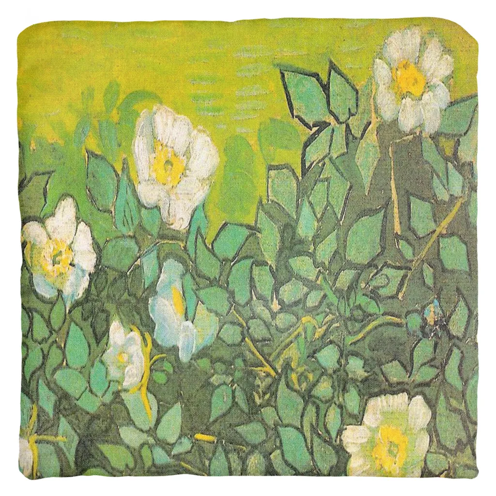 Vintage floral indoor throw pillows & pillow covers, Medium to large, Design 01