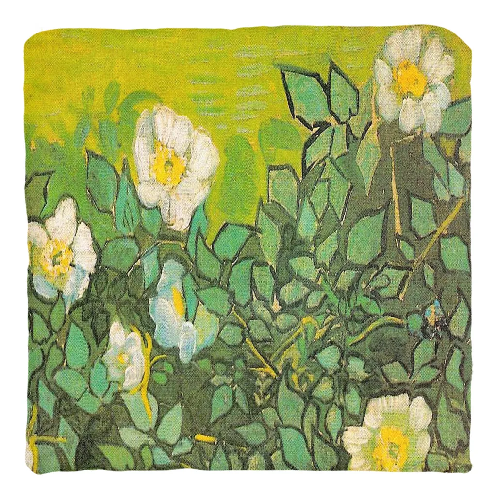 Vintage floral indoor throw pillows & pillow covers, Medium to large, Design 01