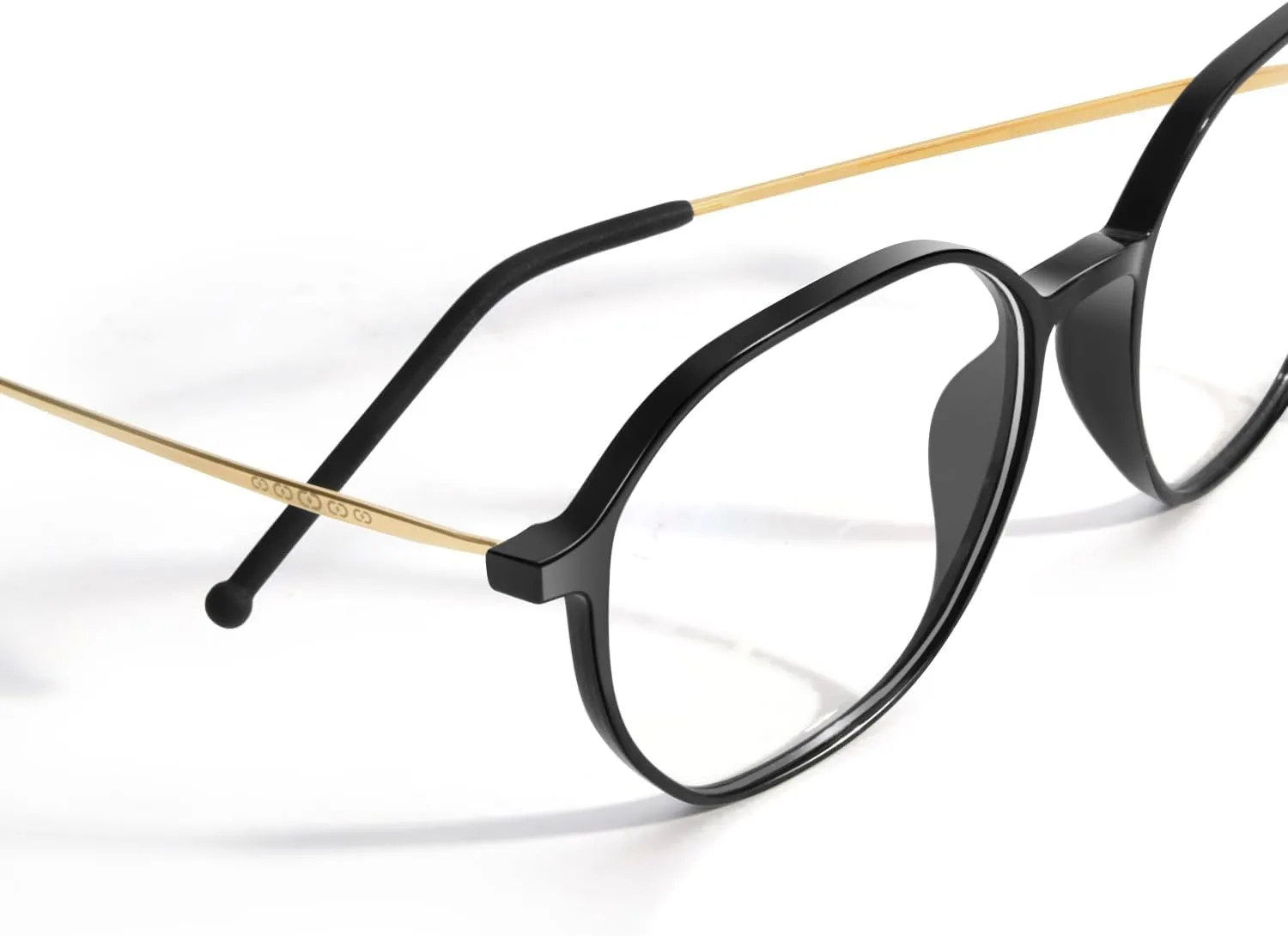 VISOONE Lightweight TR90 Blue Light Blocking Glasses Frame with Anti Glare Eye Protection for Women and Men RANE