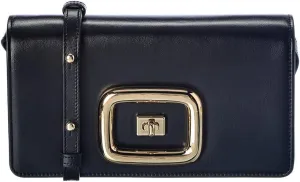 Viv' Choc Mini Leather Clutch