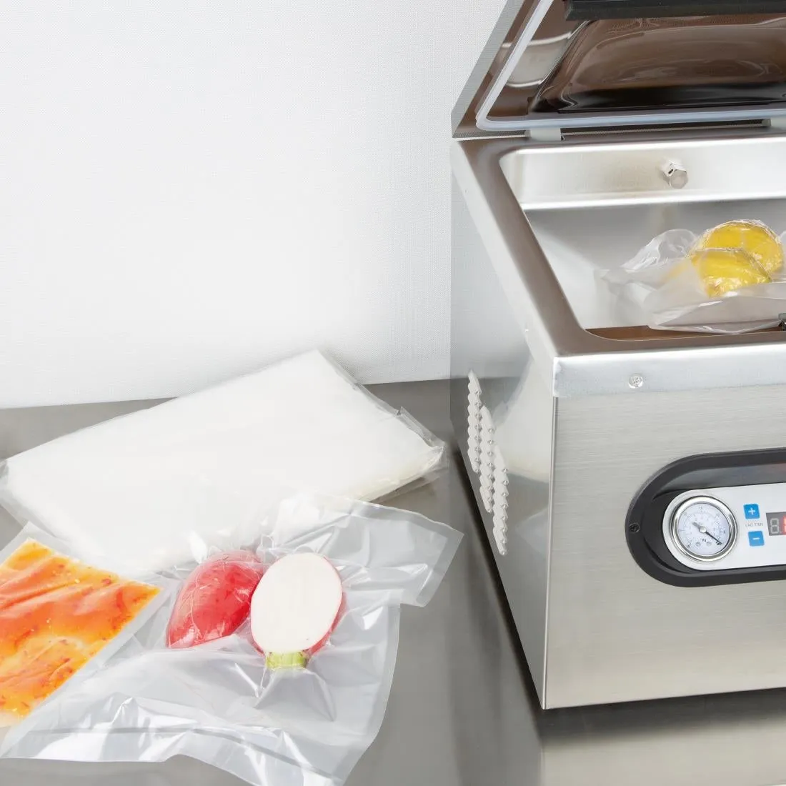 Vogue Vacuum Sealer Bags Embossed 150x300mm (50 Pack)