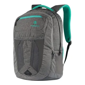 Volkano Crush Series 15.6-inch Notebook Backpack Grey Aqua VK-7087-GRAQ
