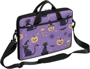 Watercolor Cat 15 Inch Laptop Bag Laptop Shoulder Bag Computer Cases for Laptops or Tablets