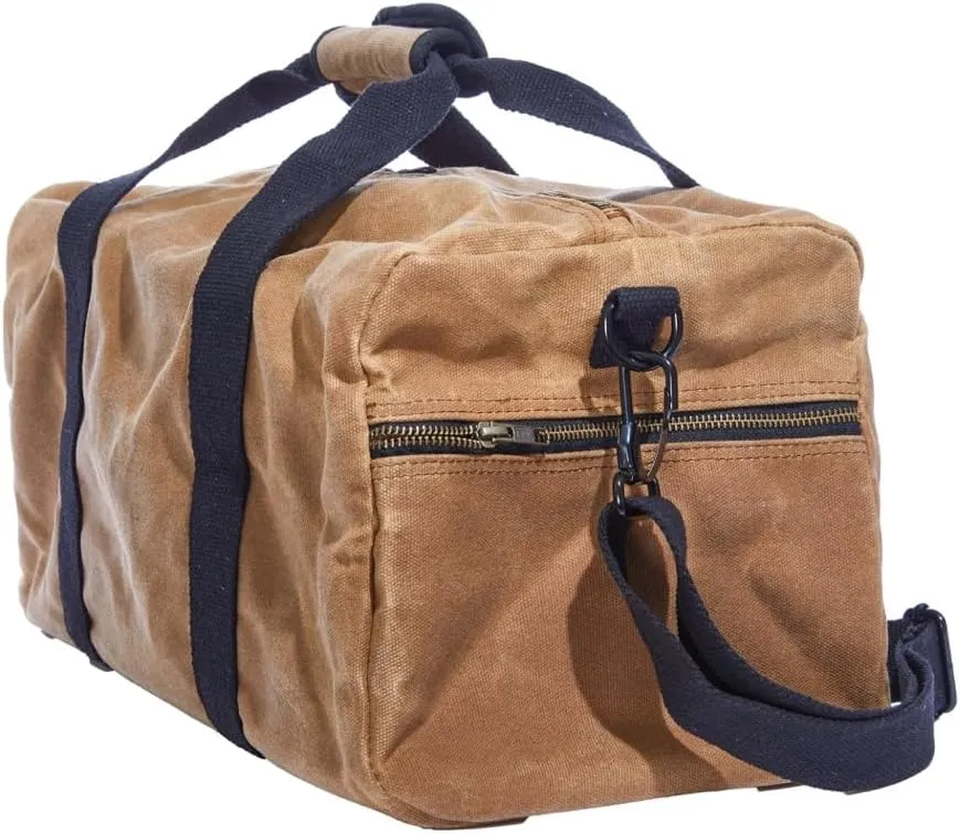 Waxed Canvas Duffel Bag