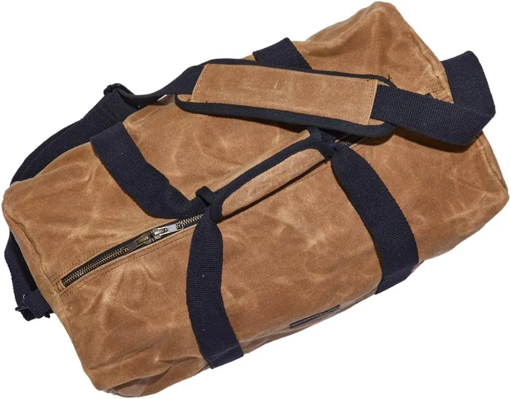 Waxed Canvas Duffel Bag