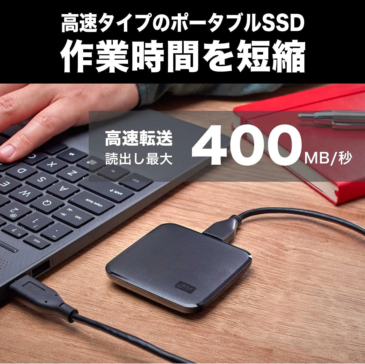 Western Digital 2TB Elements SE - Portable SSD, USB 3.0, Compatible with PC, Mac - WDBAYN0020BBK-WESN