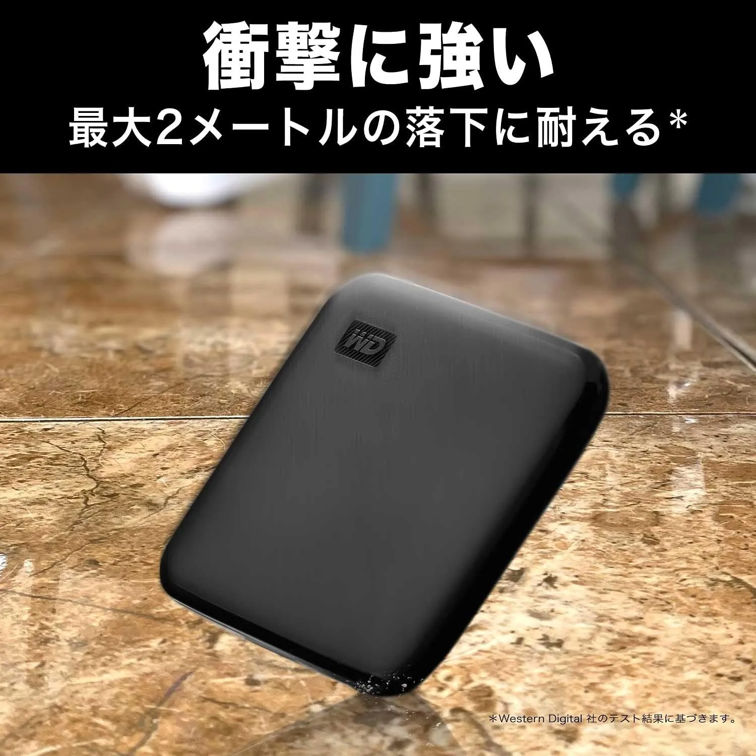 Western Digital 2TB Elements SE - Portable SSD, USB 3.0, Compatible with PC, Mac - WDBAYN0020BBK-WESN