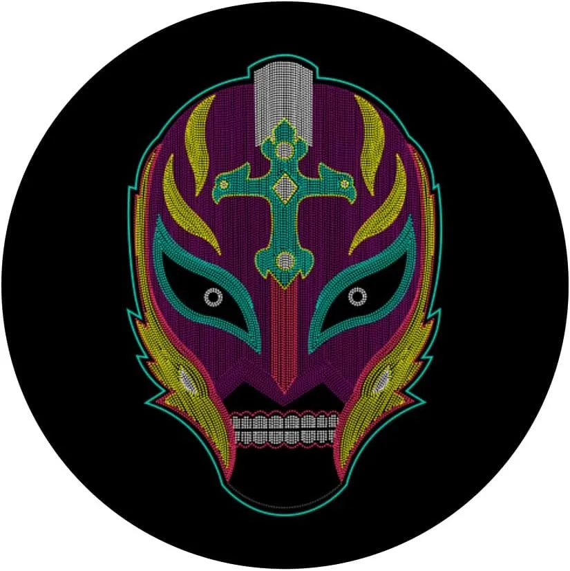 WWE Rey Mysterio PopSockets PopGrip: Swappable Grip for Phones & Tablets PopSockets Adhesive PopGrip