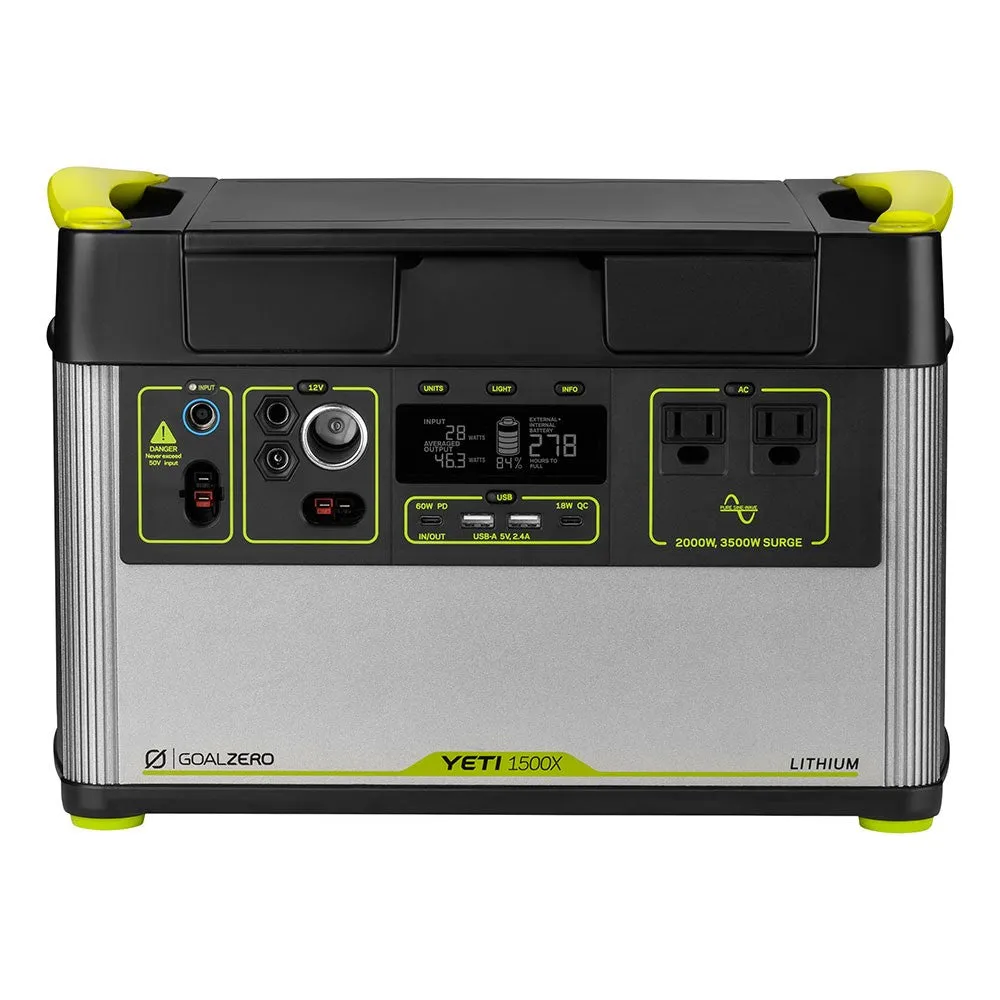 Yeti 1500X   (4) Boulder 100 Solar Generator
