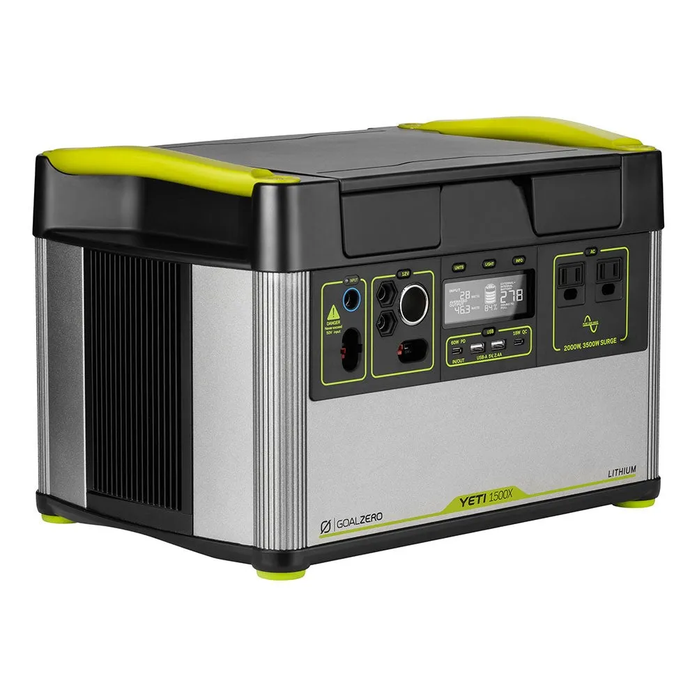 Yeti 1500X   (4) Boulder 100 Solar Generator