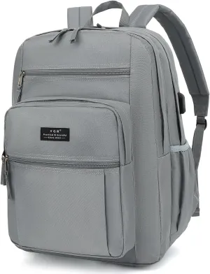 YGR Travel Laptop Backpack, Anti Theft Casual Rucksack Slim Business Laptop Backpack, Water resistant College Computer Bag Gift for Women, Men, College, Outdoor Sports, Work