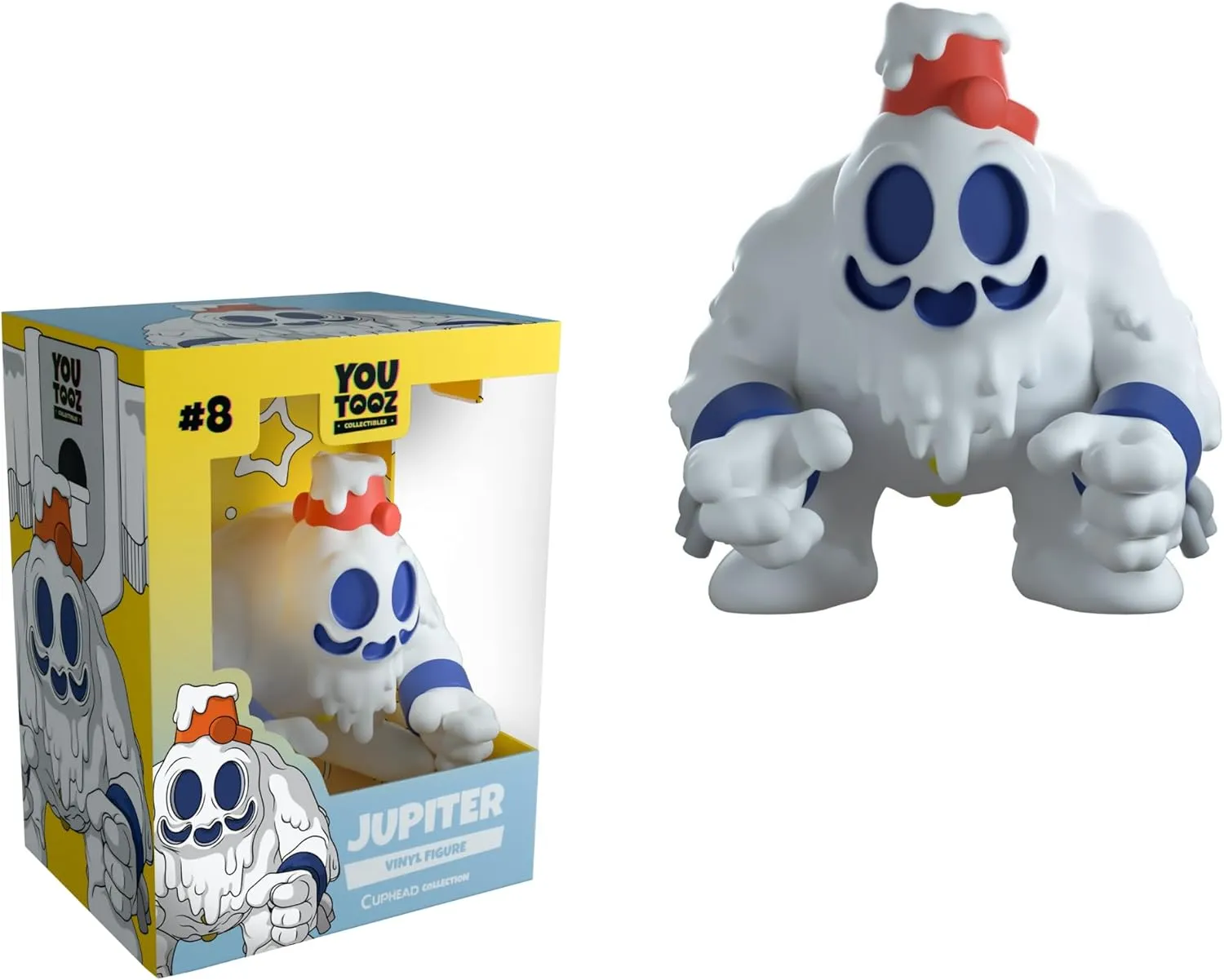 Youtooz Jupiter 3.5" Cuphead Vinyl Figure – Collectible Jupiter Action Figure from Cuphead Game Series