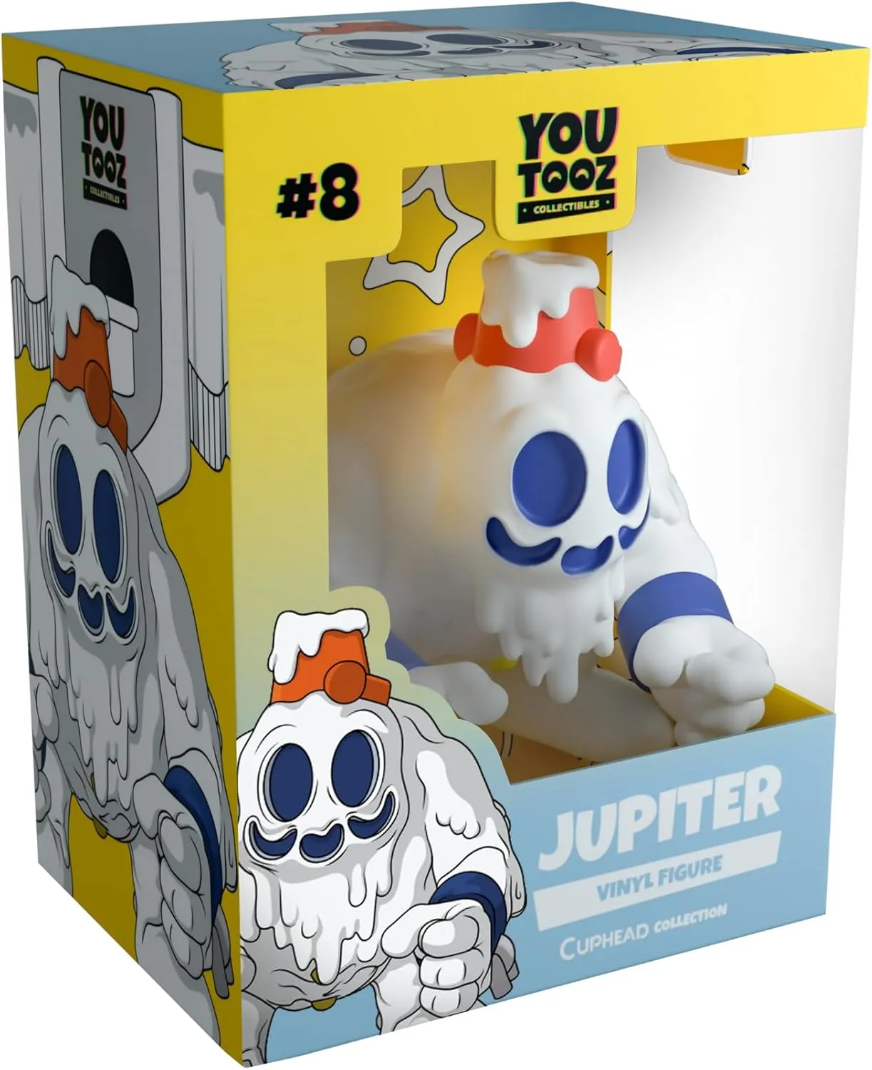 Youtooz Jupiter 3.5" Cuphead Vinyl Figure – Collectible Jupiter Action Figure from Cuphead Game Series
