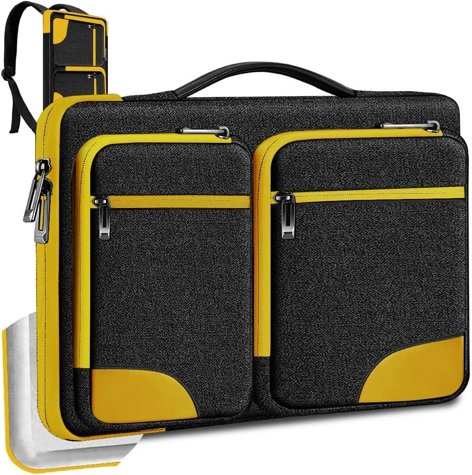 ZINZ Laptop Case 15 15.6 16 inches Sleeve Slim Briefcase Spill-Resistant Handbag for Most Popular 15" 15.6" 16" Notebooks，B01YL02