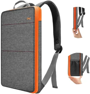 ZINZ Slim & Expandable Laptop Backpack 15 15.6 16 Inch Sleeve with USB Port, Spill-Resistant Notebooks Bag Case for Most 14-16 Inch MacBooks Surface-Books Dell HP Lenovo Asus Computers,G01OG01