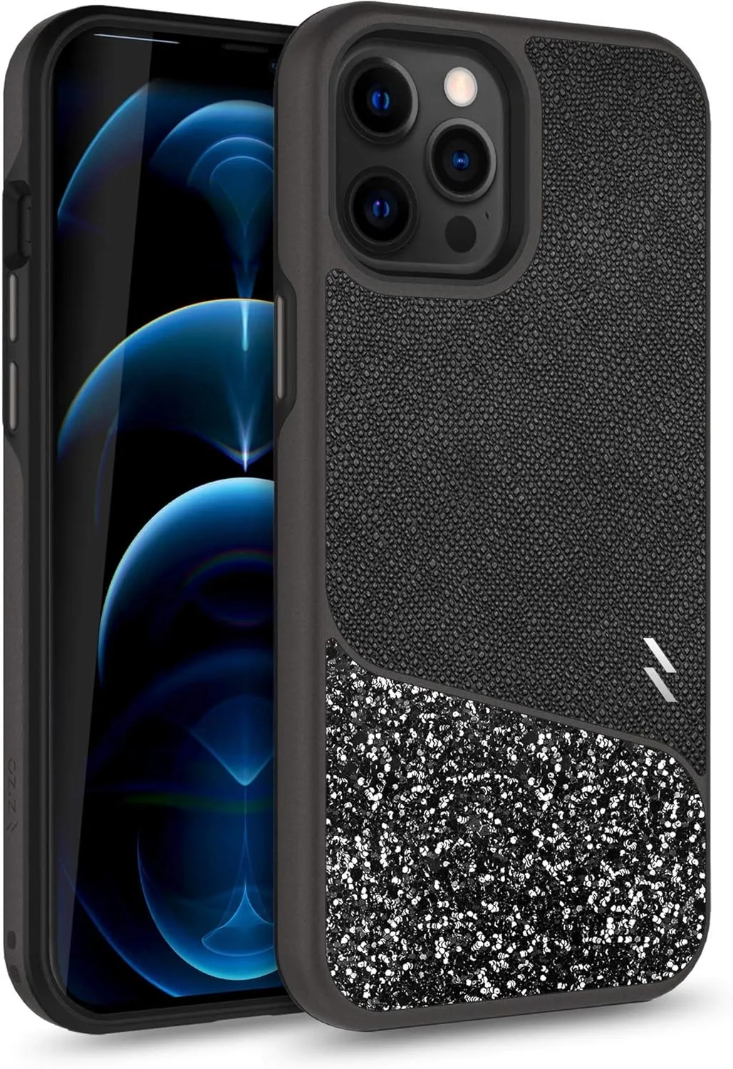 ZIZO Division Series for iPhone 12 Pro Max Case - Sleek Modern Protection - Stellar